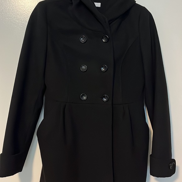 New York and Company Size Small Black Coat - Picture 3 of 13